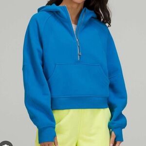 Lululemon Scuba Oversized Half-Zip Hoodie - Poolside